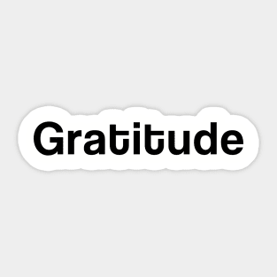 Gratitude Sticker